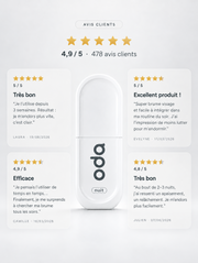 NUIT · Avis clients ODA Care