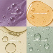 NUIT · Lavande, fleur d’oranger, camomille et Centella asiatica